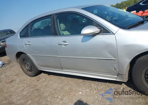 2010 Chevrolet Impala Ls из США, поврежденный, VIN 2G1WA5EK8A1205708